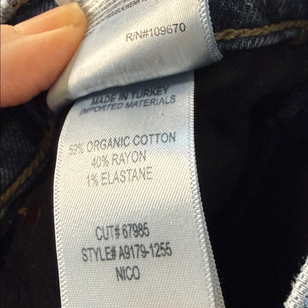 AGOLDE Nico High Rise Slim Boot Cut Jeans A9179-1255 Womens size 28